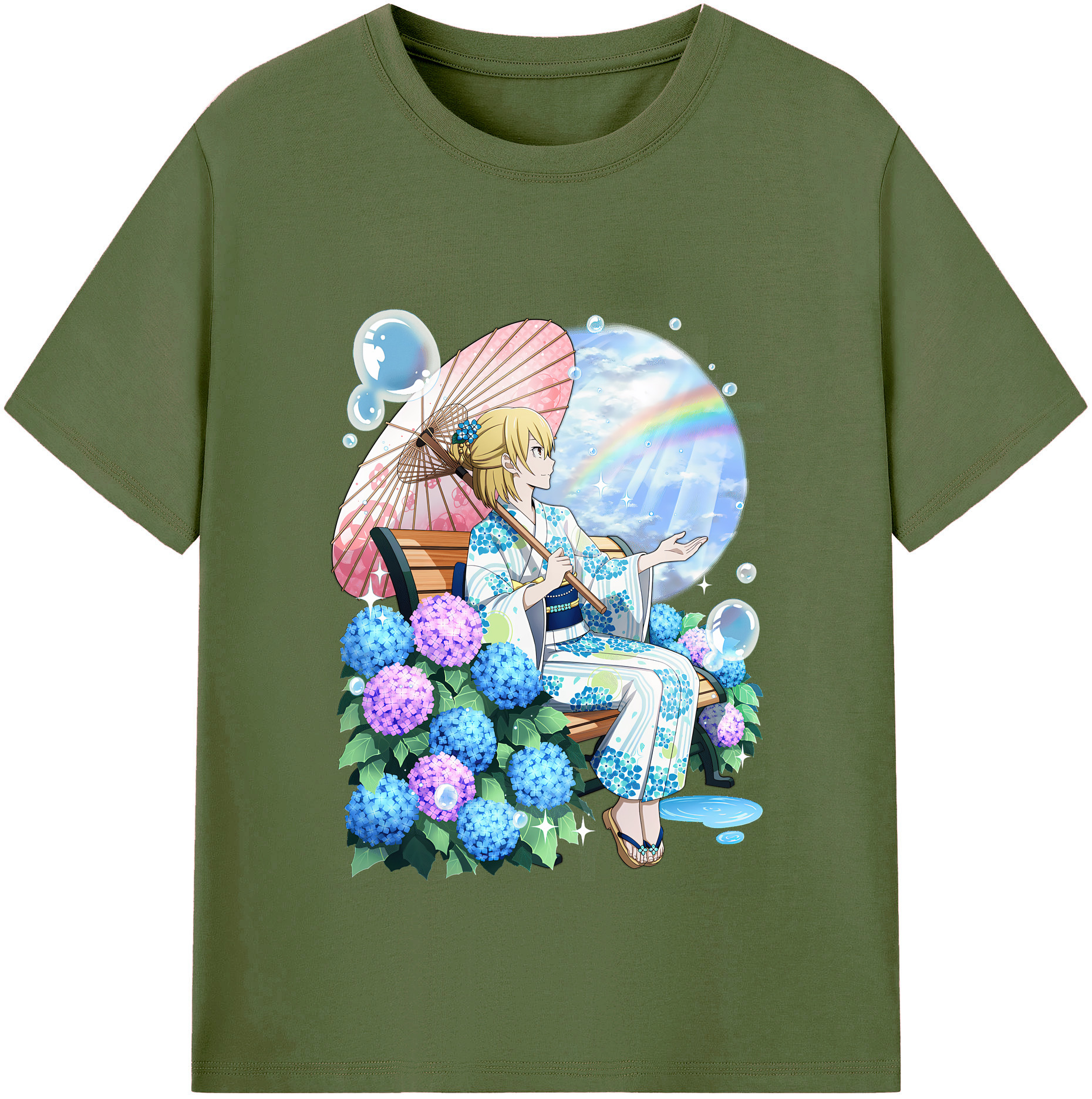 （画像用） 文豪ストレイドッグス Bungo Stray Dogs 綿100％半袖Tシャツ（フロントプリント）